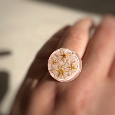 Wild Daisy Seeds Ring | Size 7