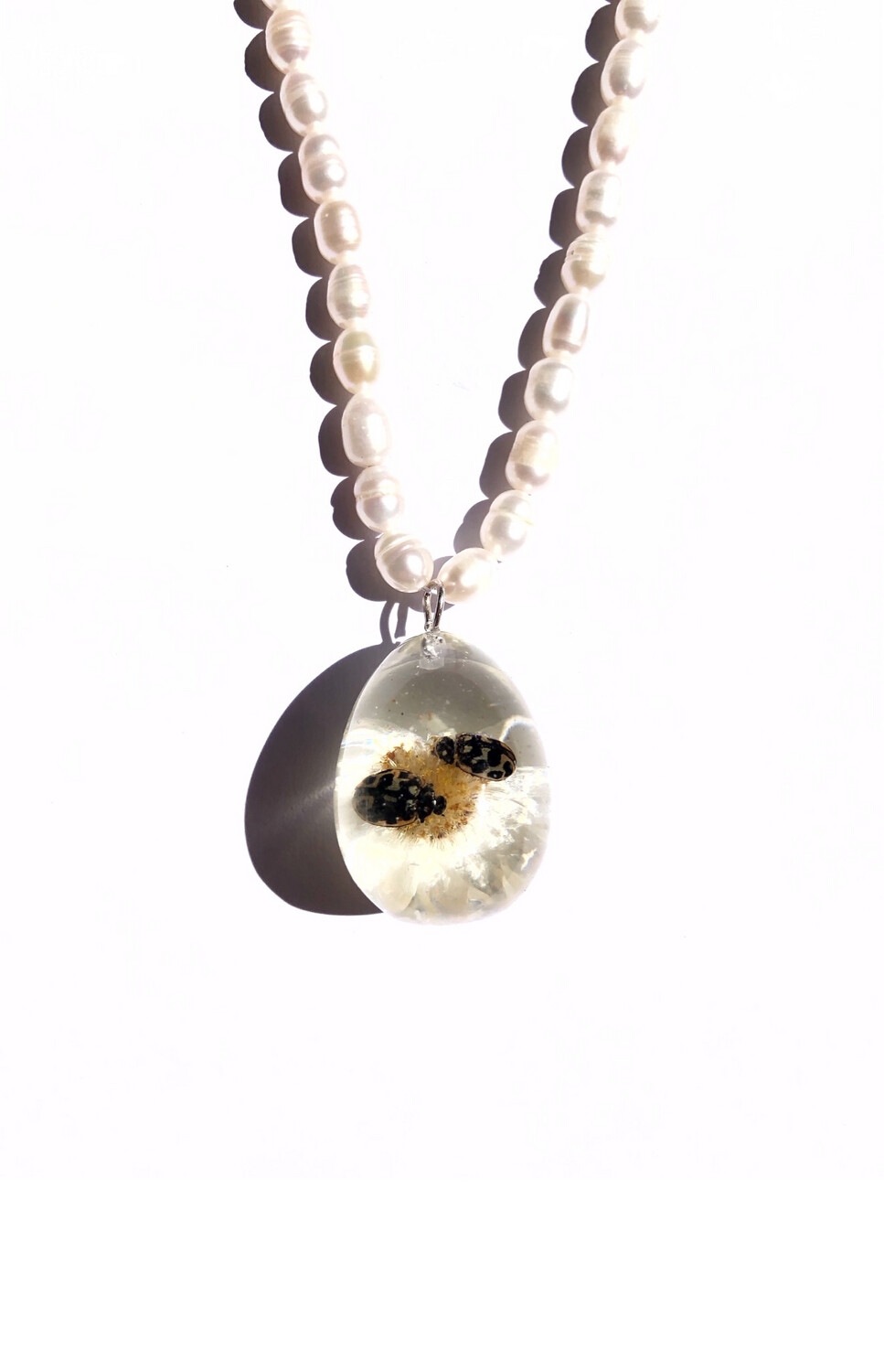 Ladybird Friends &amp; Everlasting Drop on Freshwater Pearls
