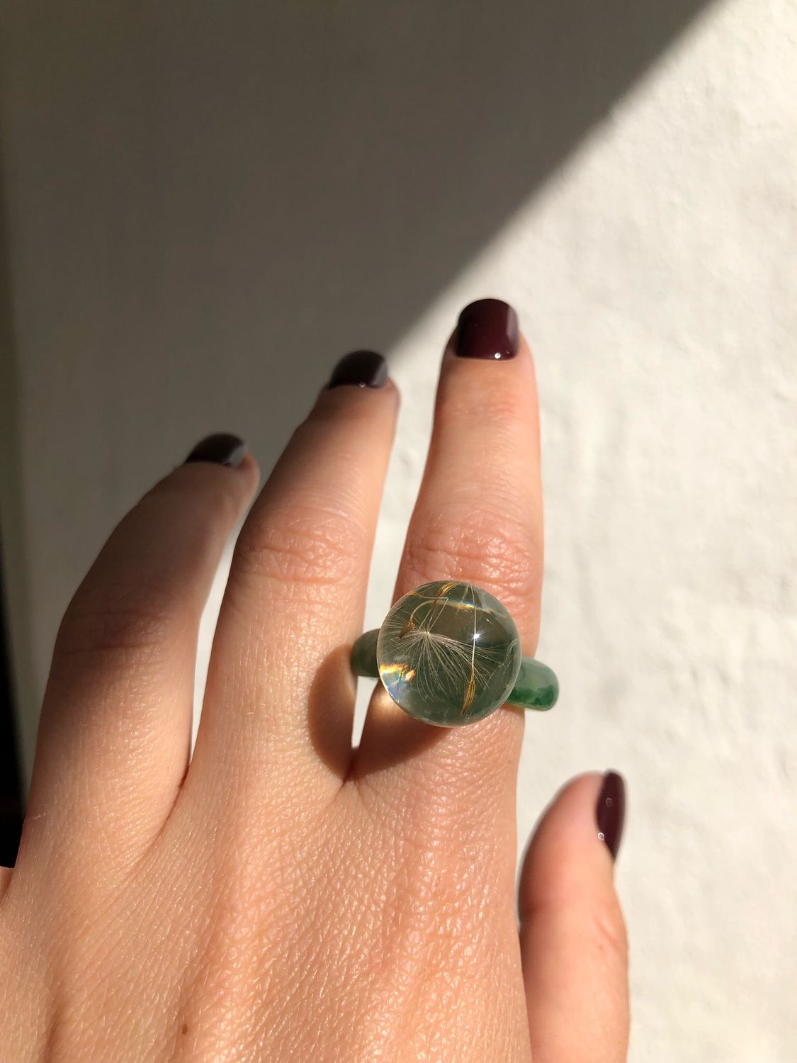 Dandelion Wave Ring | Size 8