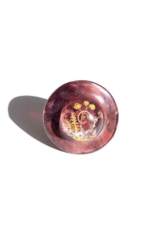 Fairy Garden Dome Ring | Size 7