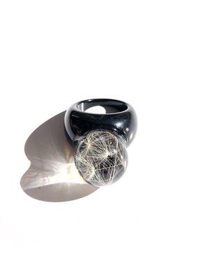Dandelion Globe Ring | Size 7