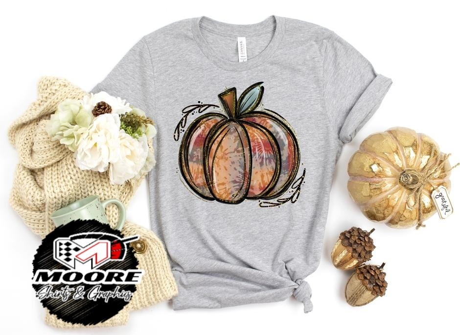 Tie Dye Pumpkin