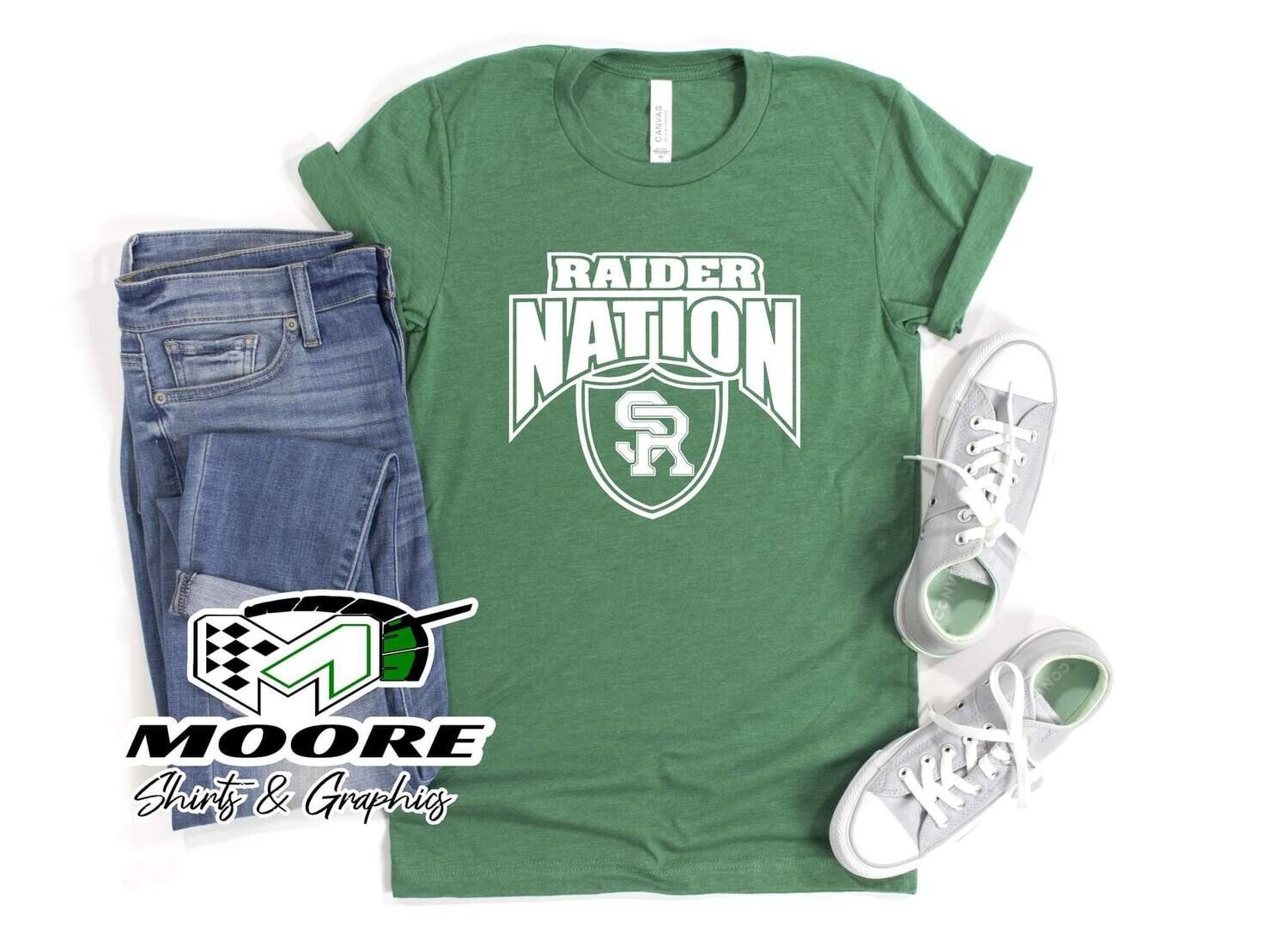 Raider Nation *WHITE INK*