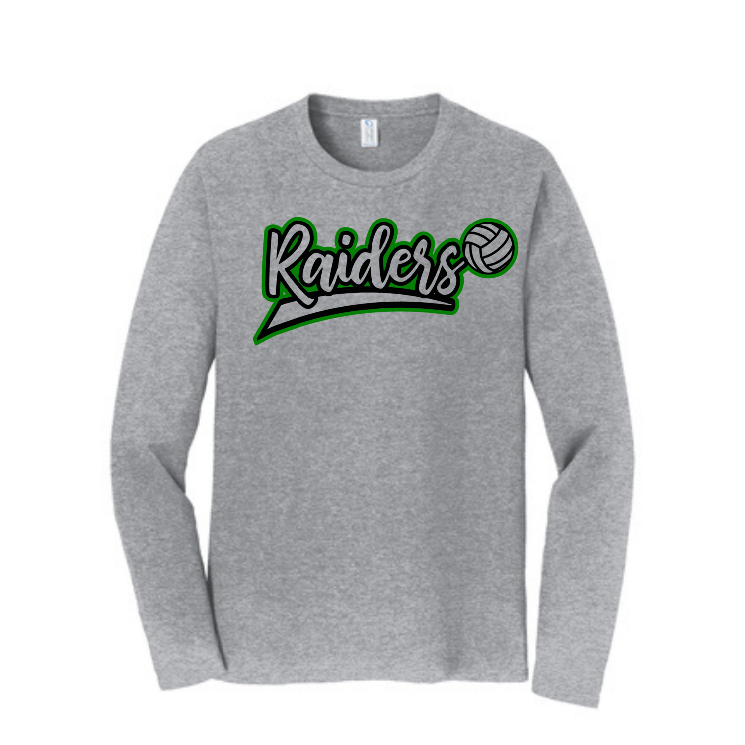 Raiders Volleyball Outlined Unisex Tee