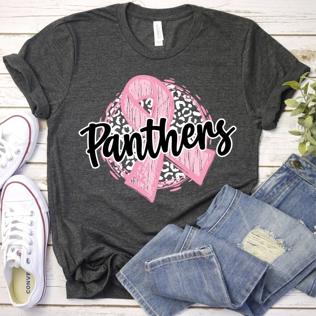 Panthers pink ribbon