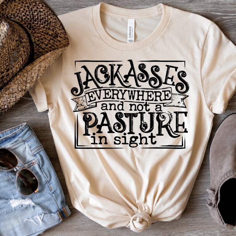 Jackasses Everywhere and not a pasture in sight