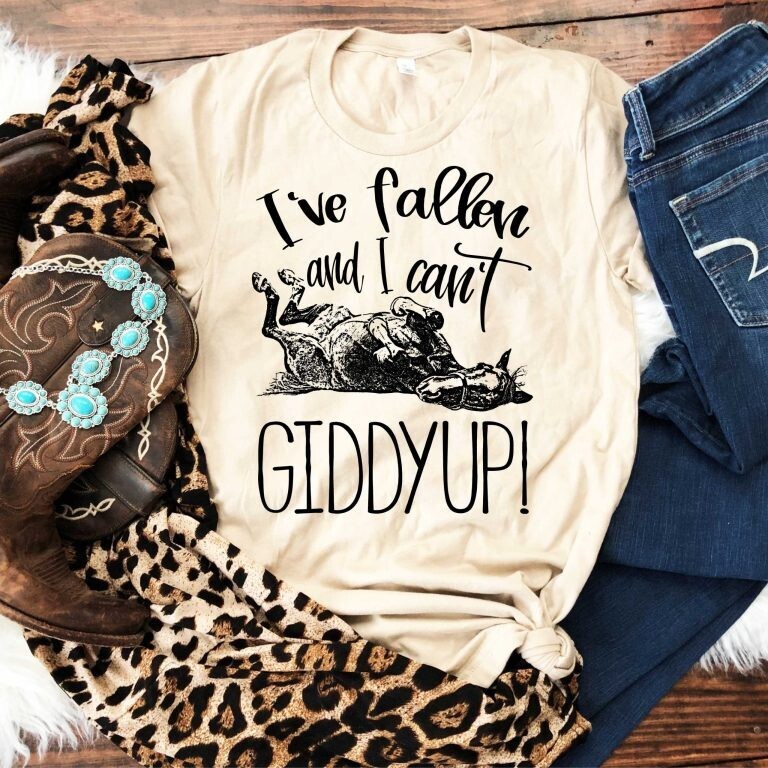 I&#39;ve Fallen and I can&#39;t Giddy Up