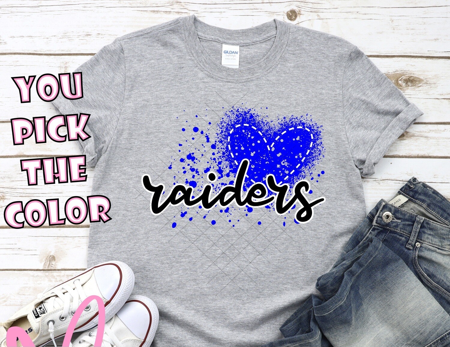 Raiders Messy Heart