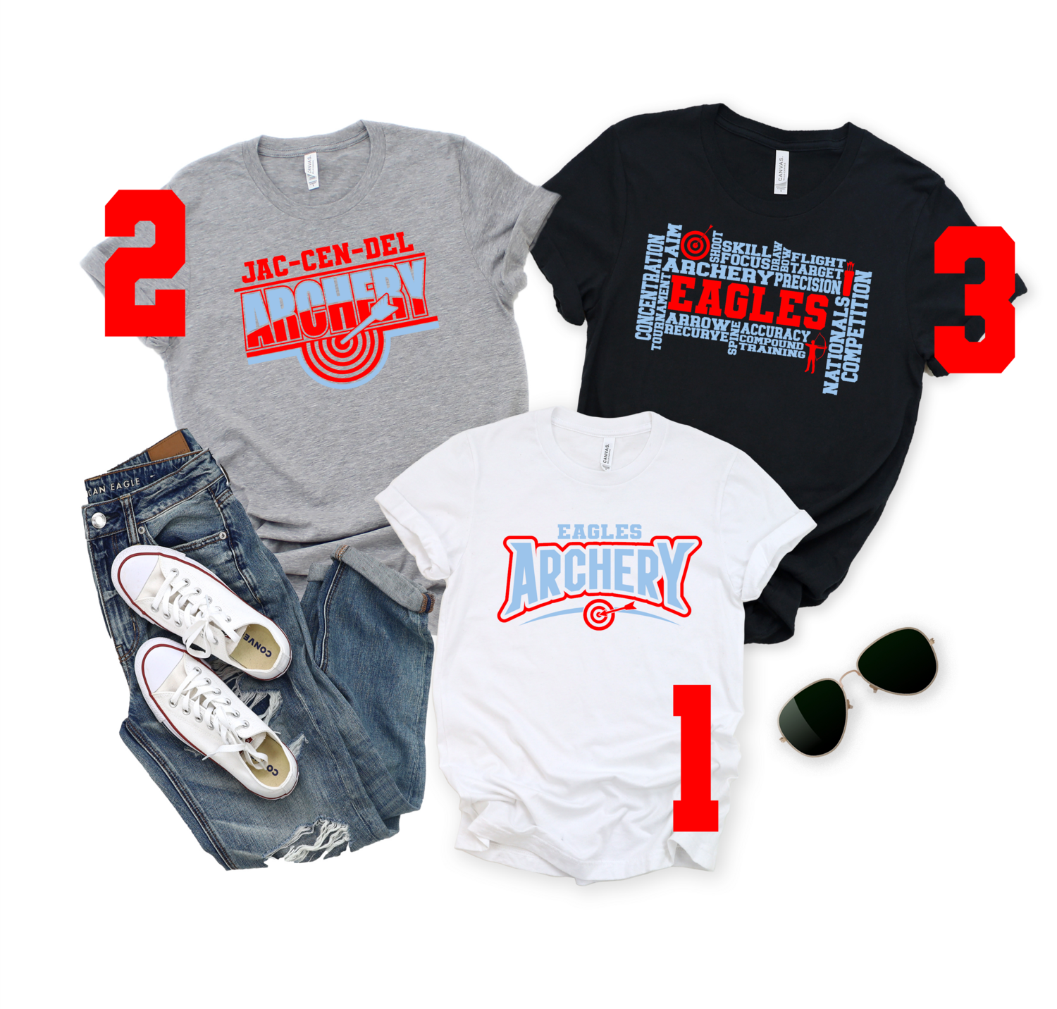 JCD Eagles Archery YOUTH Shirts