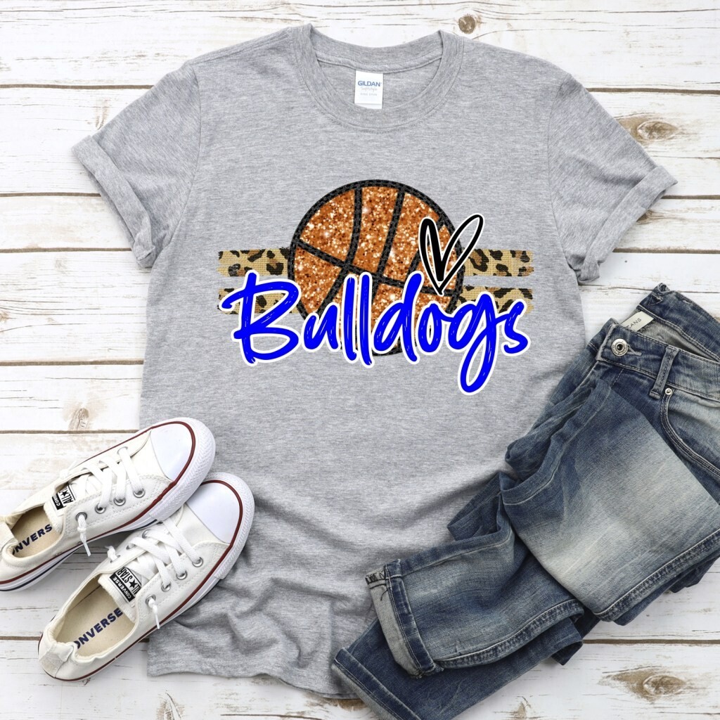 Mascot Glitter Basketball