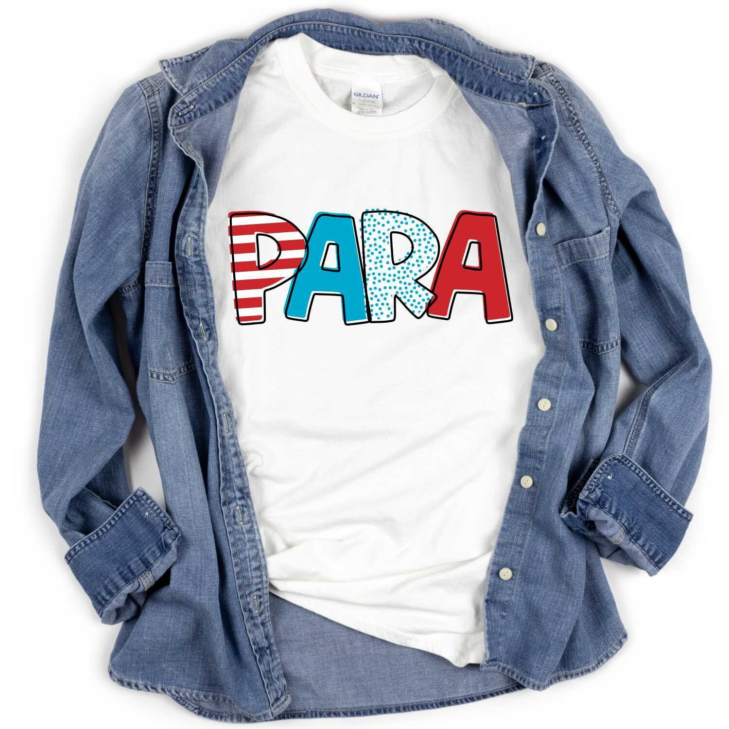 Para Red White &amp; Blue