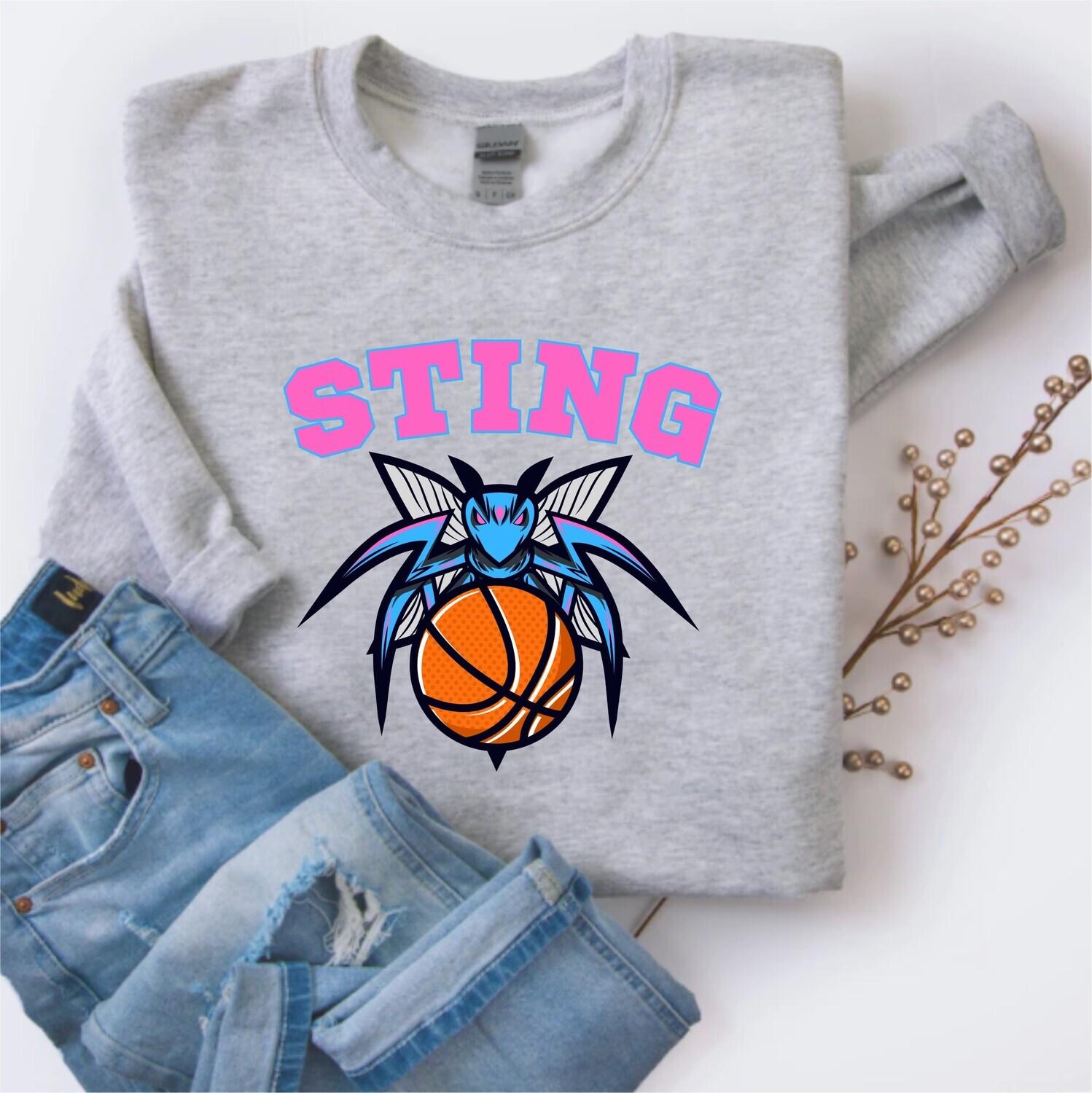 Sting Basic Crewneck Sweatshirt - Adult &amp; Youth