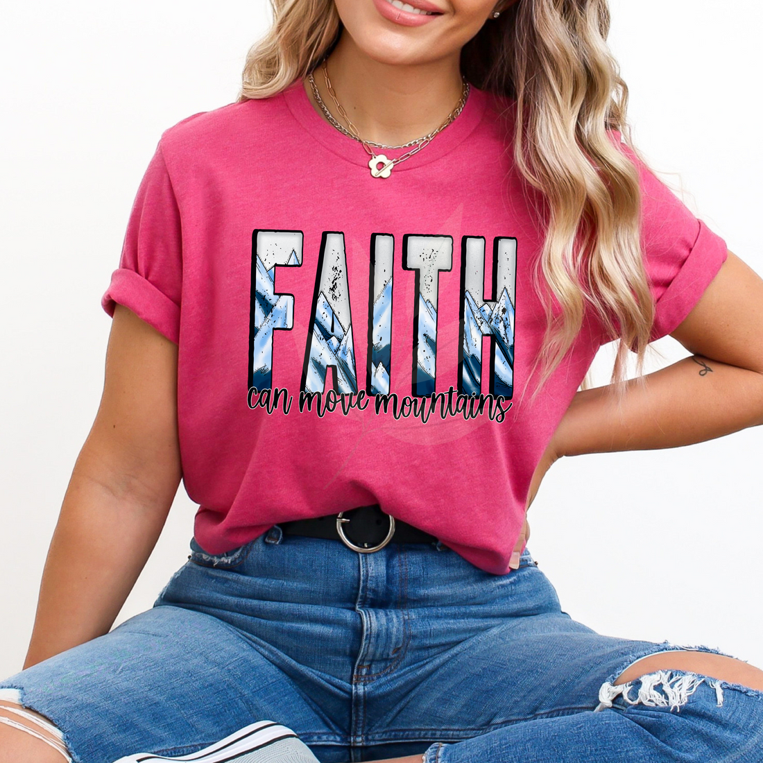 Faith can move mountains