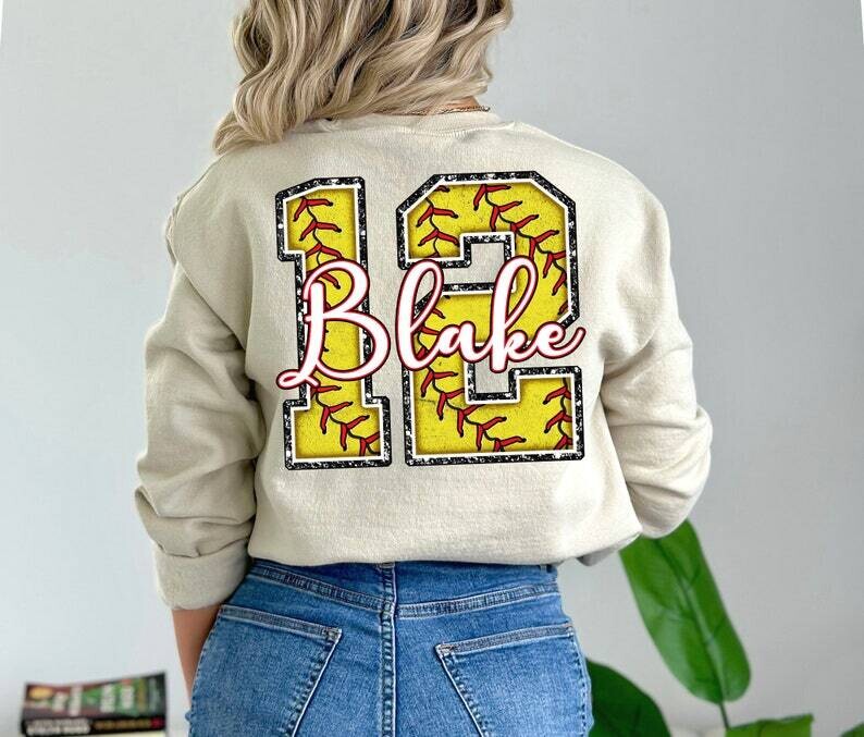 Custom Baseball/Softball Number Shirts