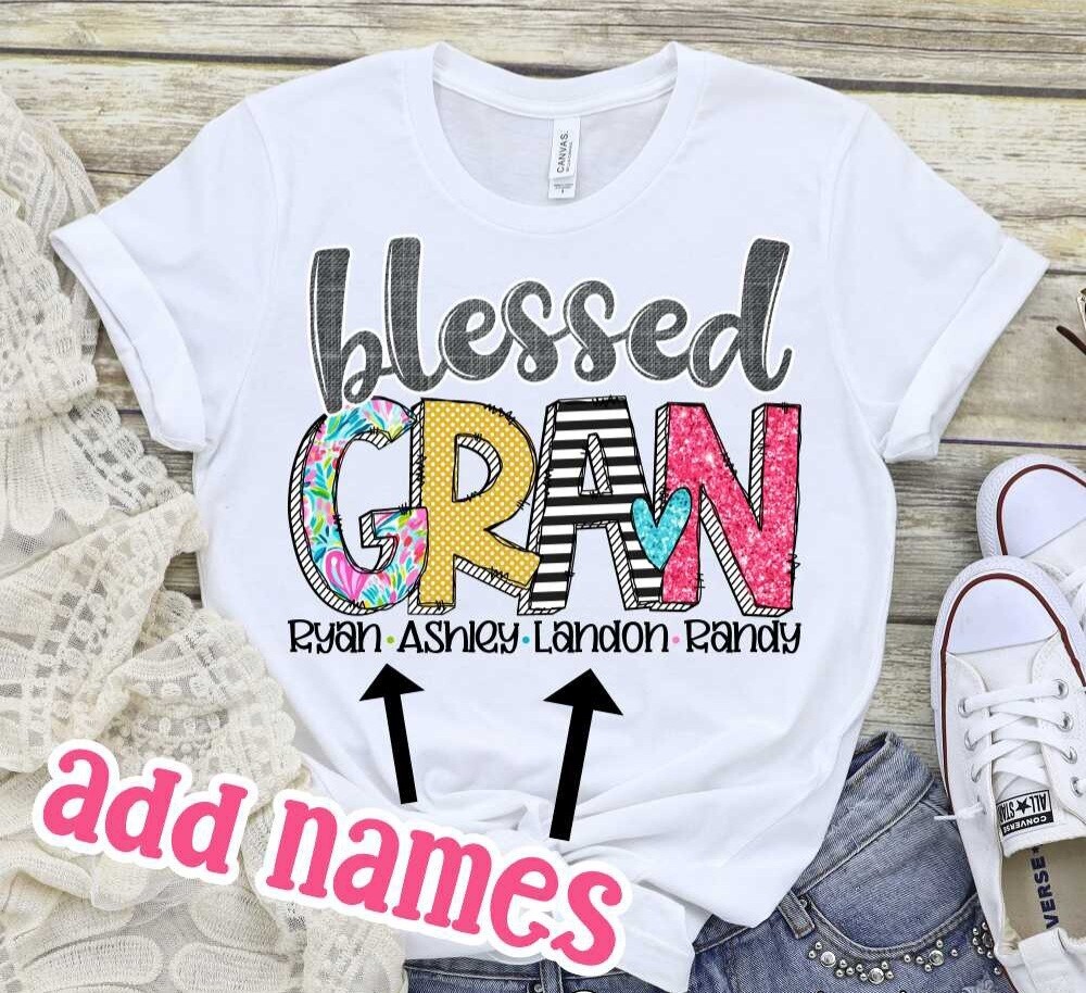 Blessed "Grandma" Shirts