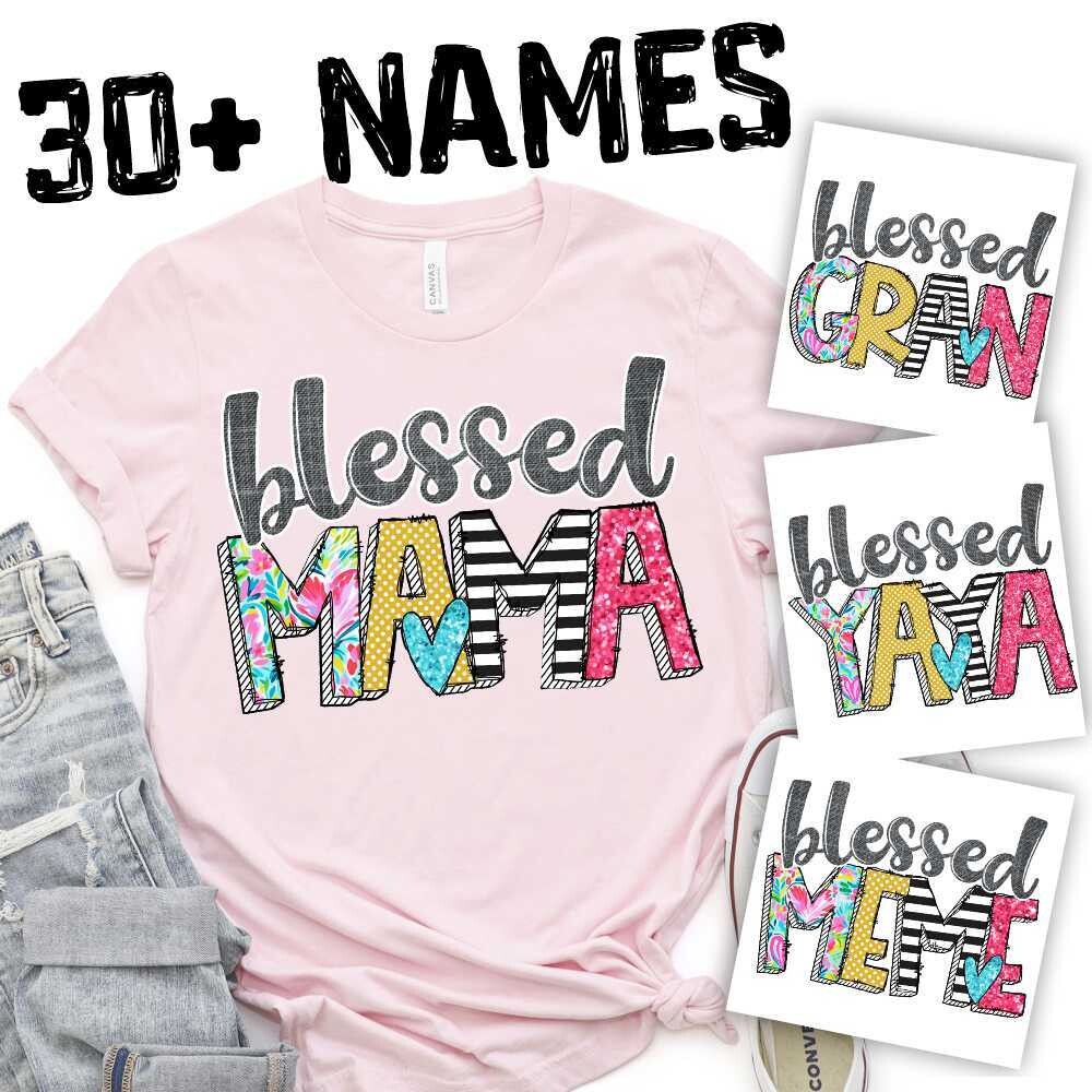 Blessed &quot;Grandma&quot; Shirts