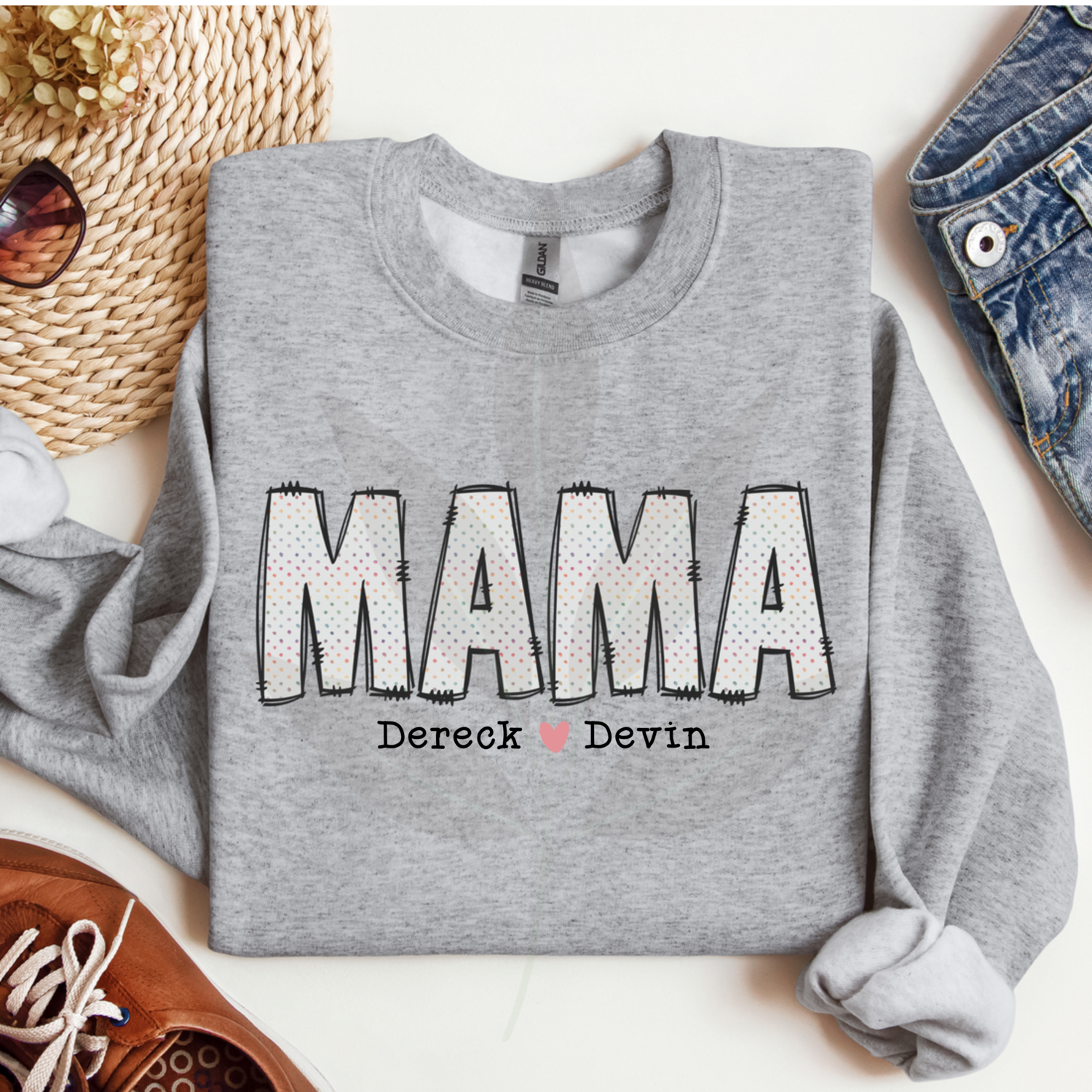 Custom &quot;Mama&quot; Dots