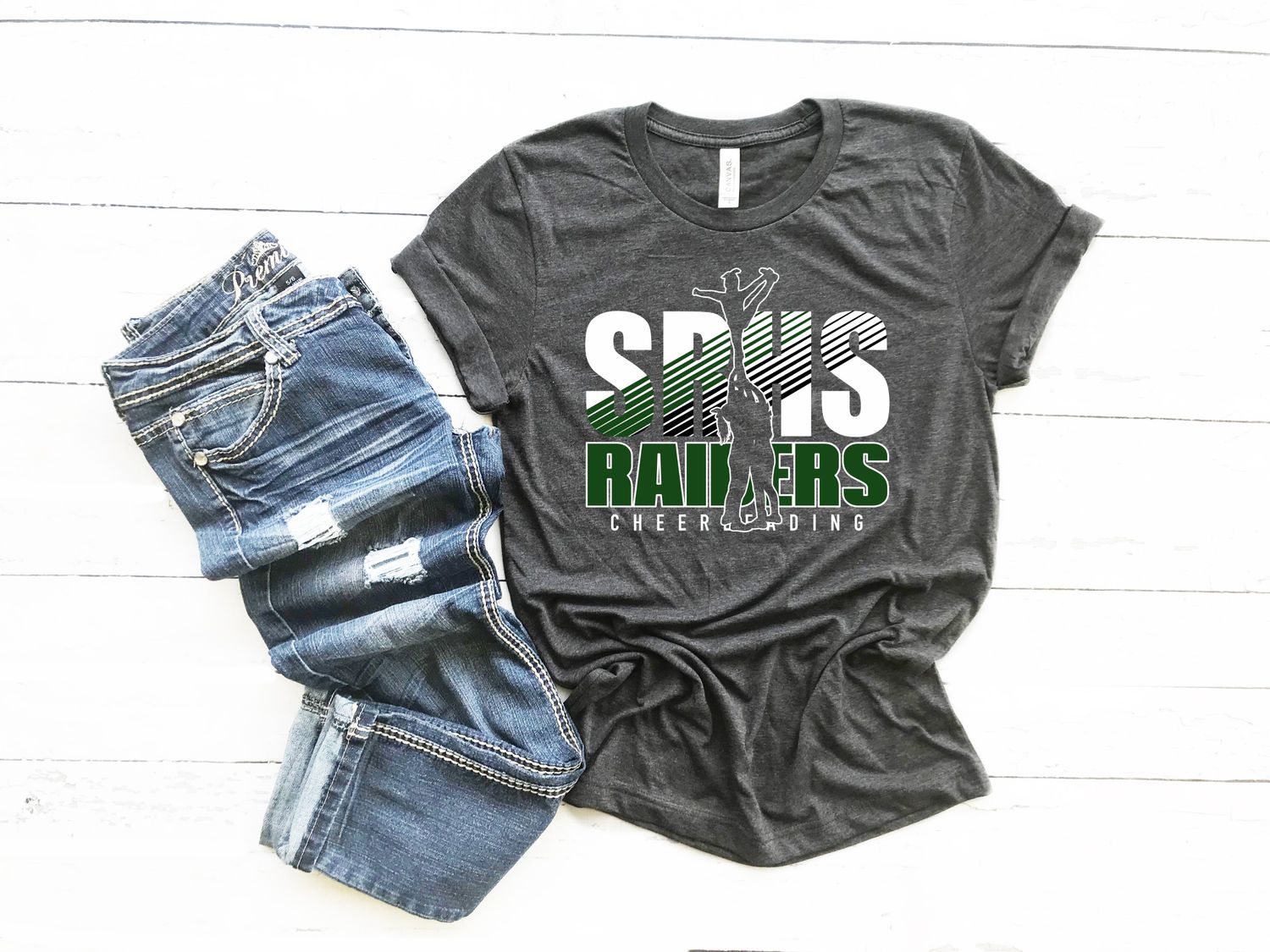 SRHS Raiders Cheerleading Stunt Shirt