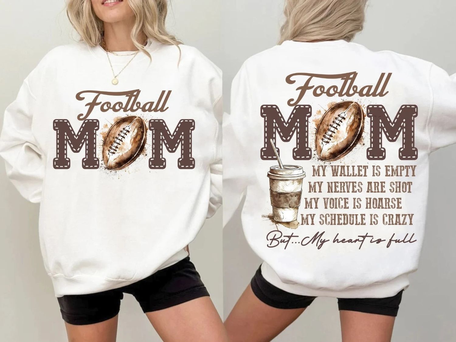 Football Mom Heart is Full