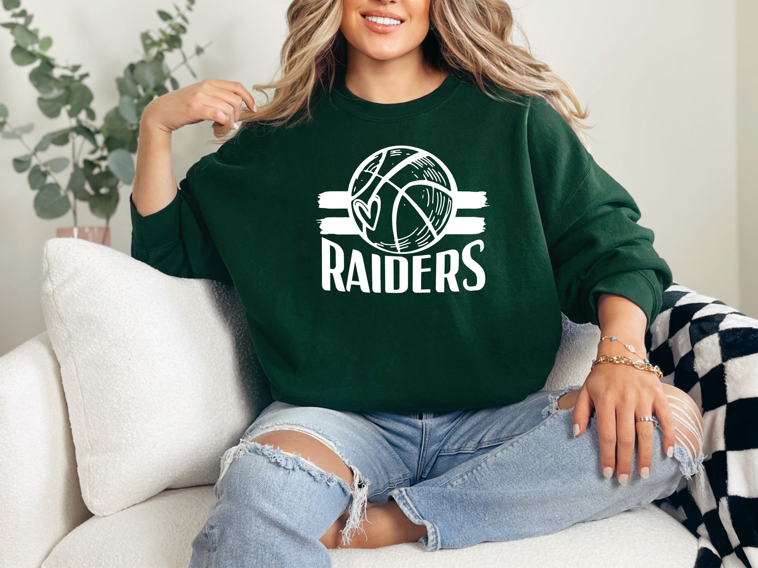 Raiders Basketball with Heart