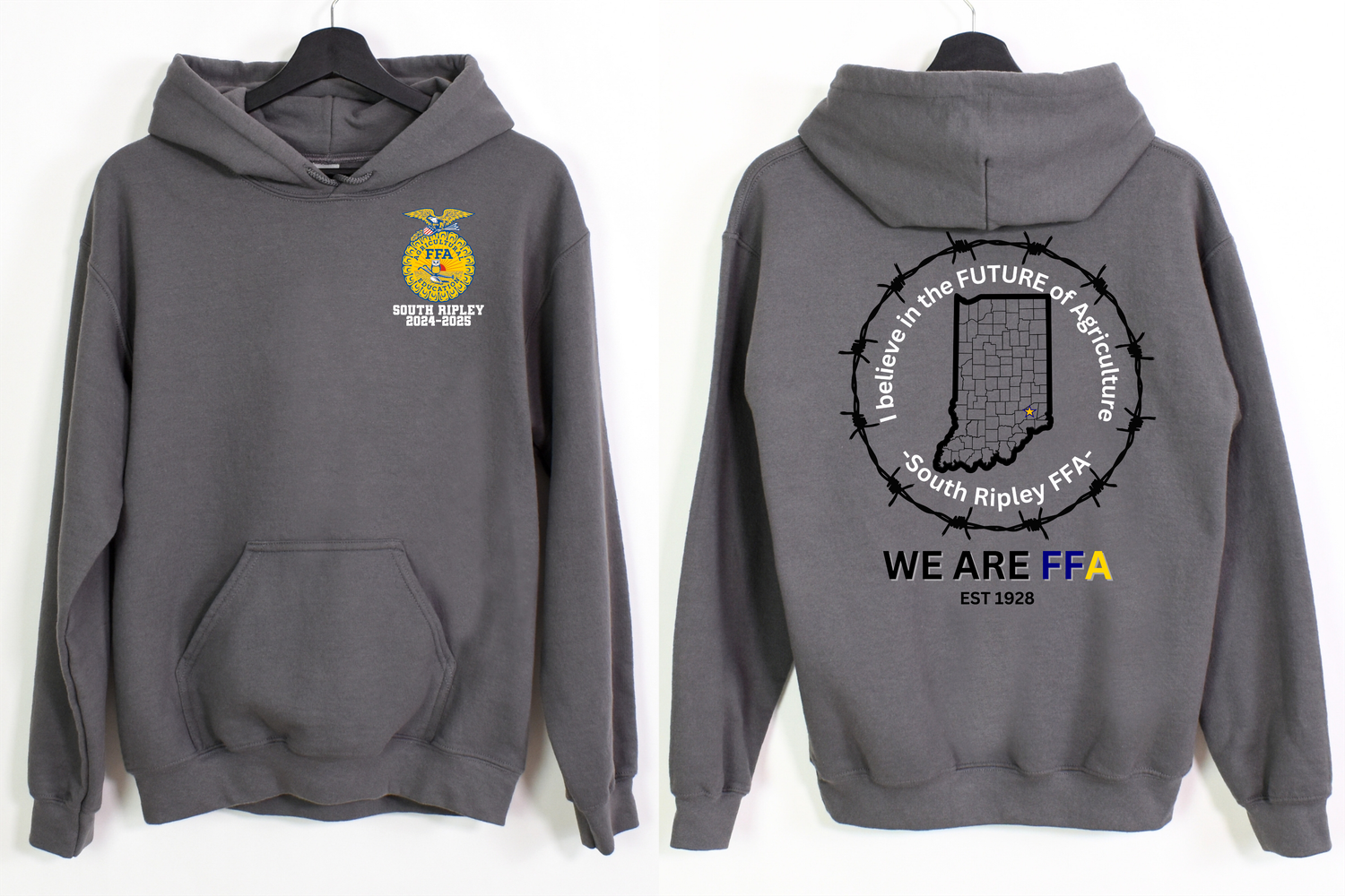 I Believe in the Future of Agriculture - South Ripley FFA Hoodie