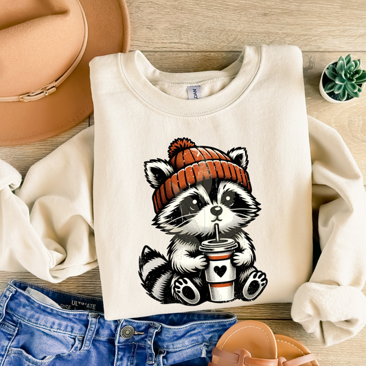 Drinking Racoon