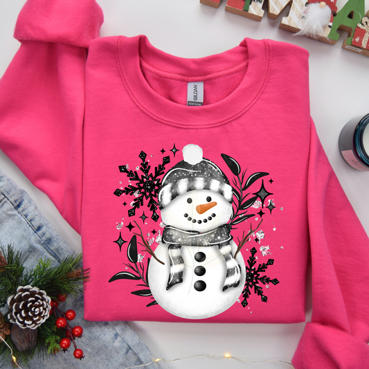 Black &amp; White Snowman