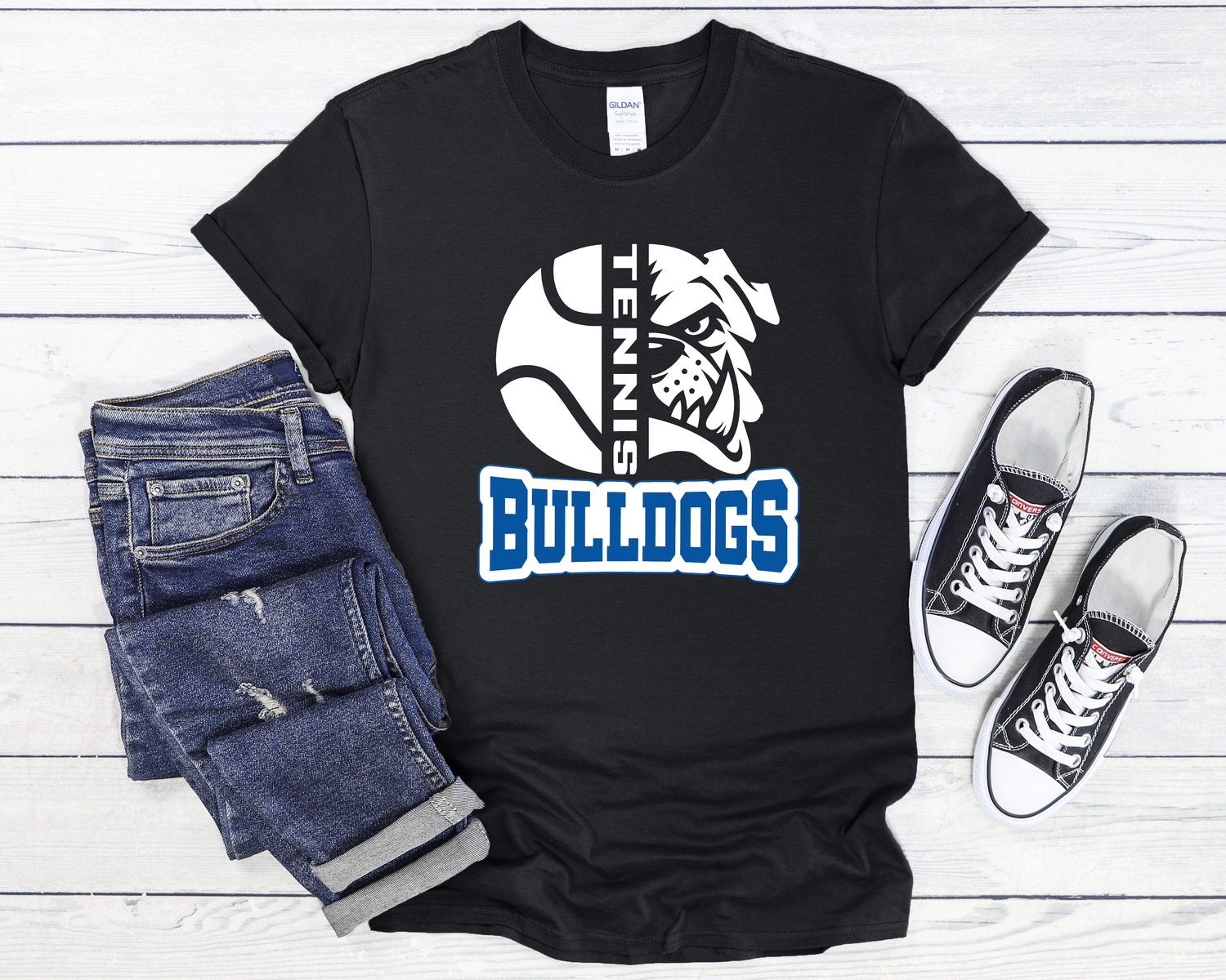 Batesville Bulldogs Tennis /Split
