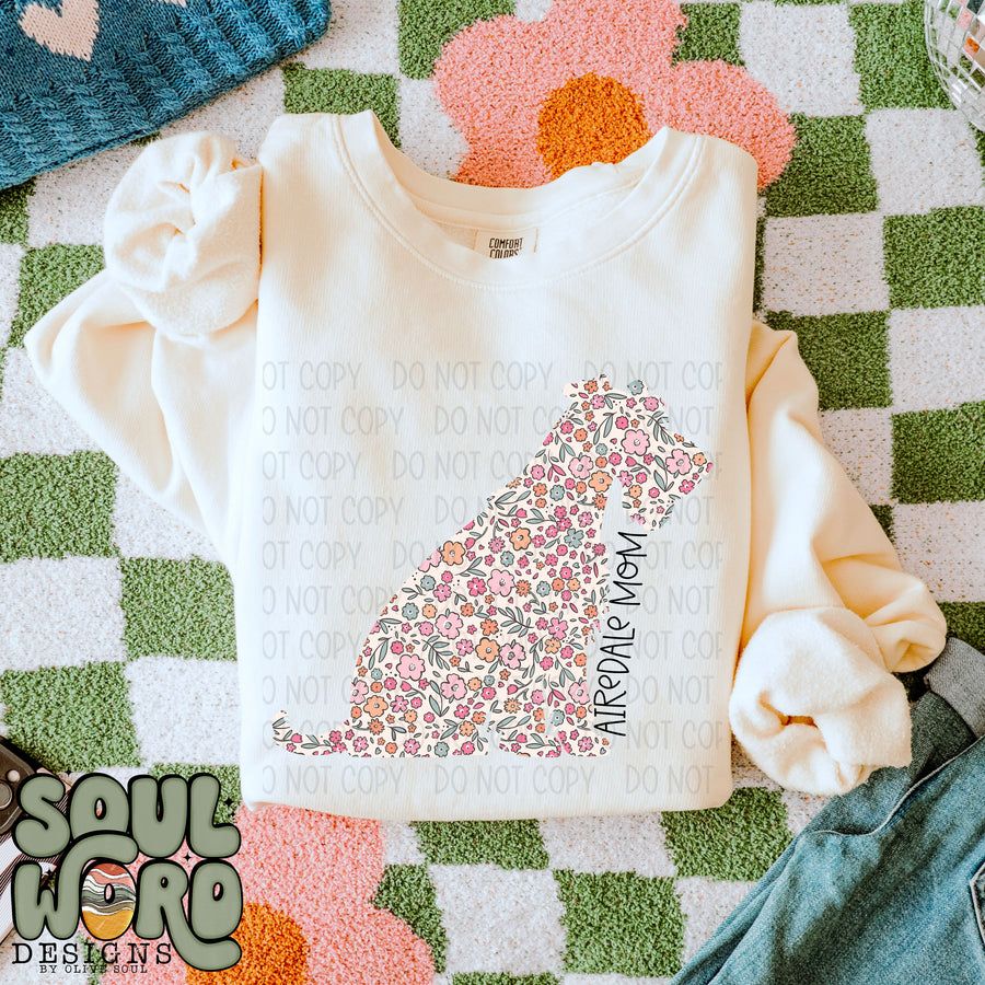 Dog Mom Floral
