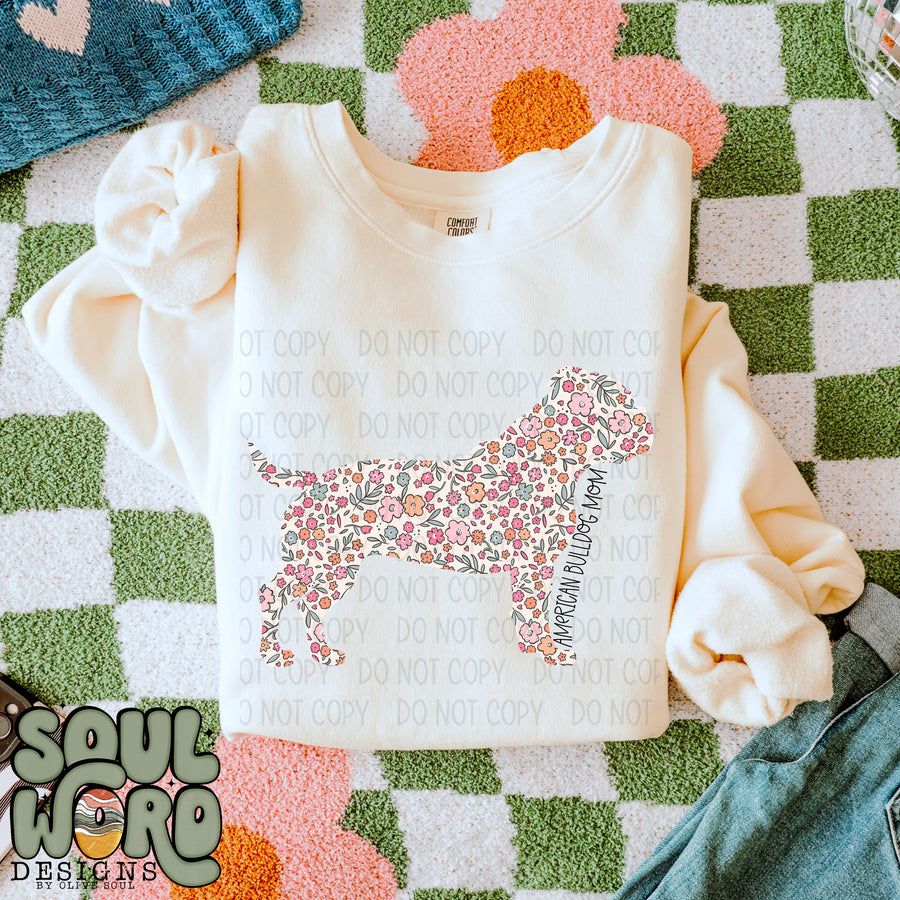 Dog Mom Floral