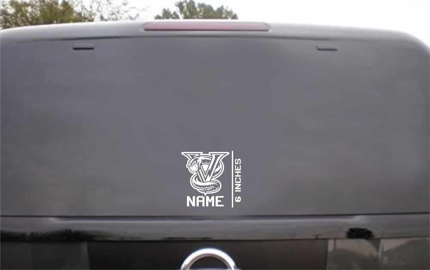 Versailles Vipers Window Decal