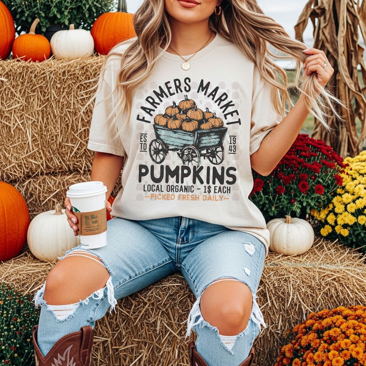 Farmers Market Pumpkins