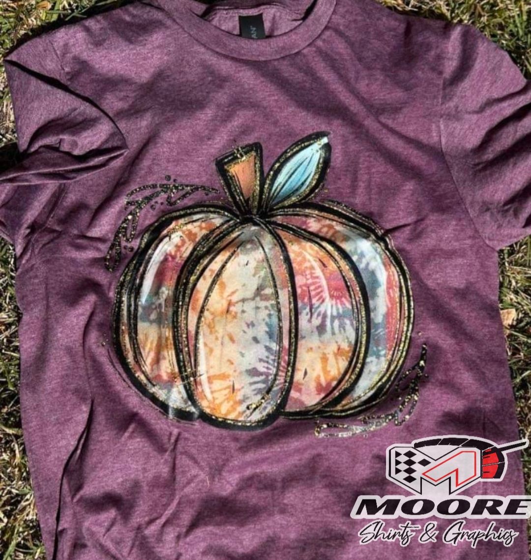 Tie Dye Pumpkin