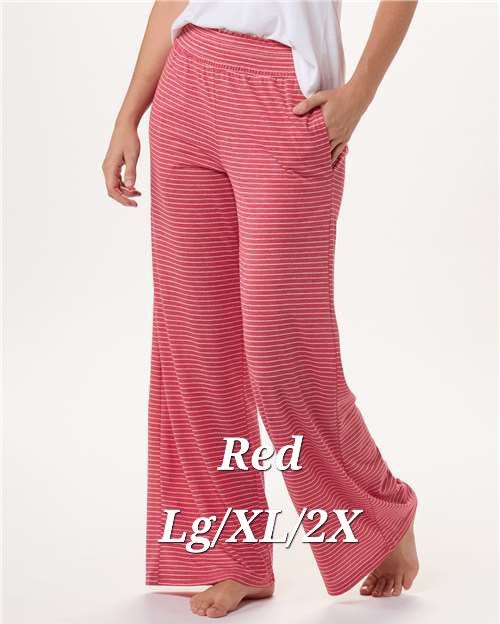 Women&#39;s Evelyn Wide Leg Lounge Pants - Boxercraft BW6615