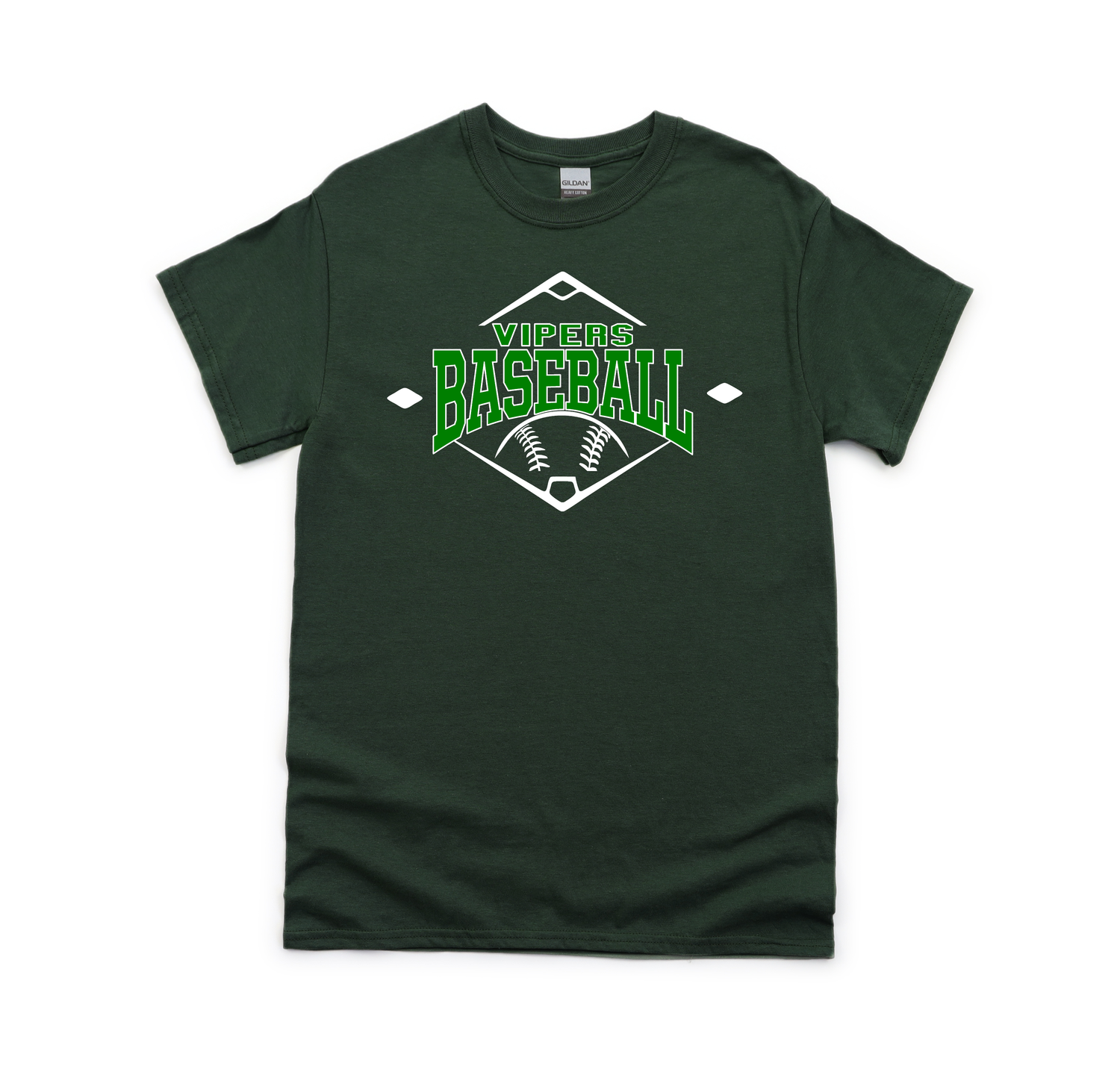 Vipers Baseball Plate