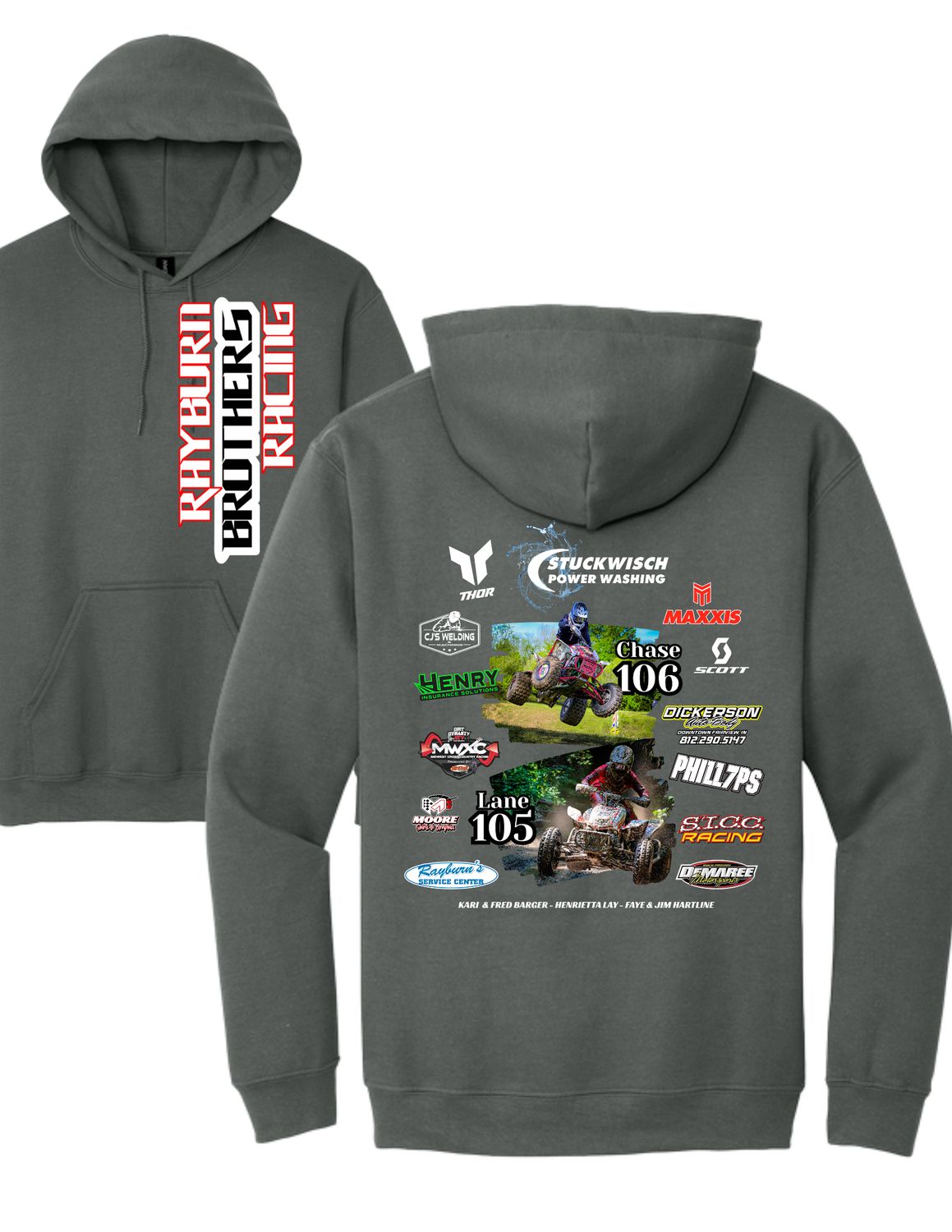 Rayburn Brothers Racing Sponsor Shirts