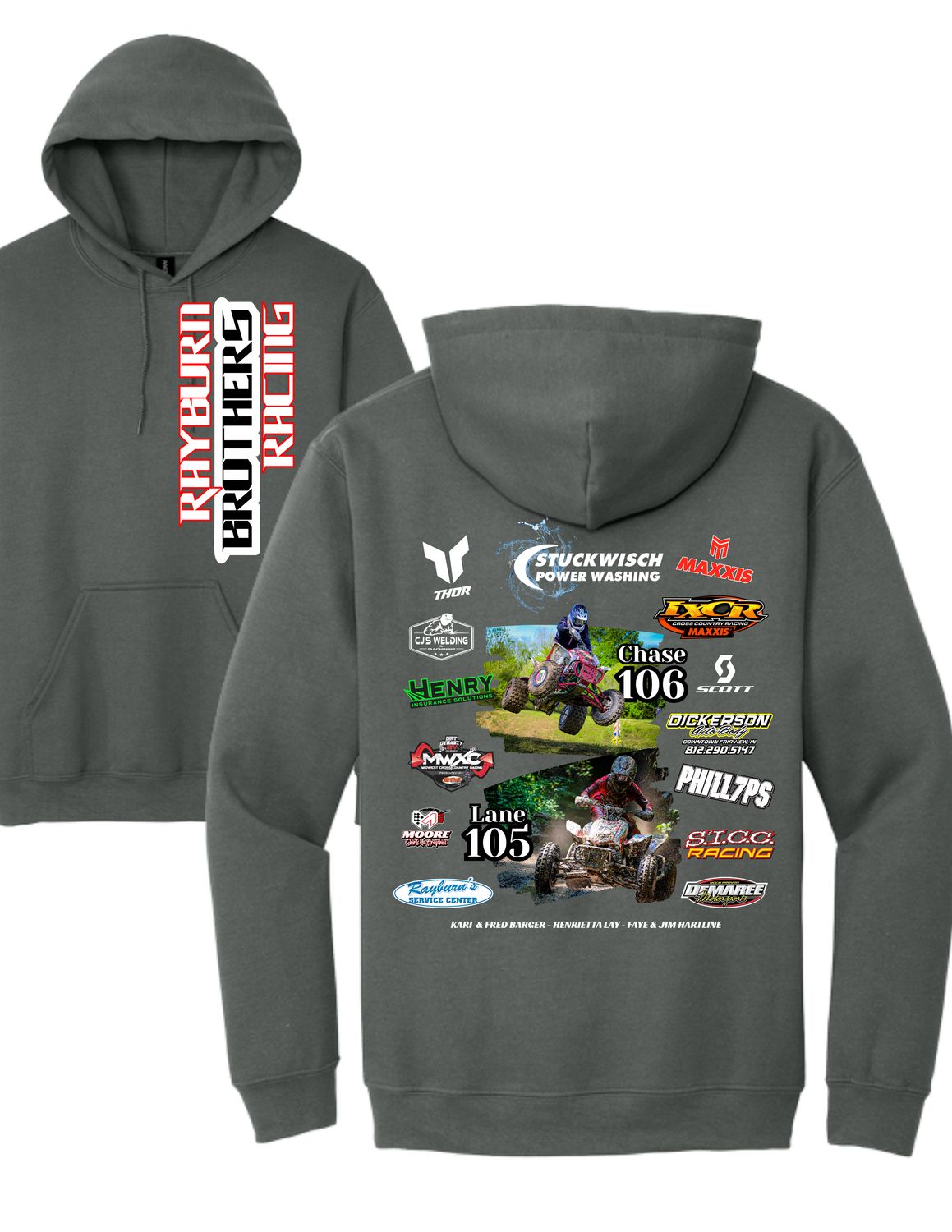 Rayburn Brothers Racing Sponsor Shirts