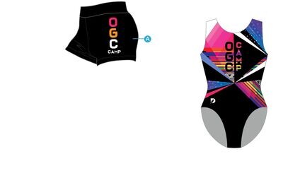 Summer 2022 Collection Black/multi color matching Shorts