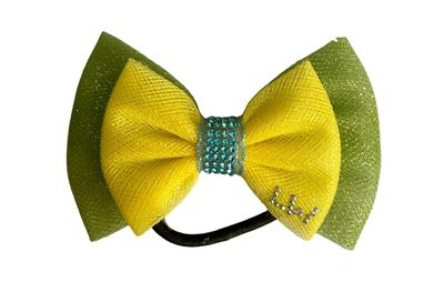 Leanne Wong ​Yellow and green Bow