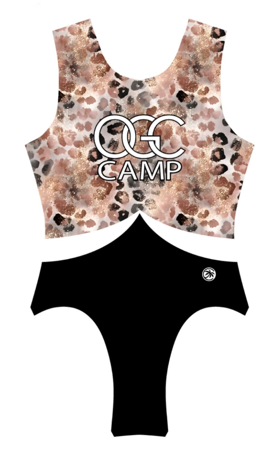 New OGC Reversible Crisscross back Leotard