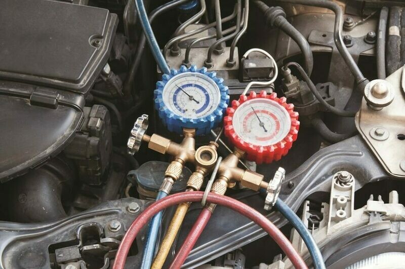 AC Low side pressure too high