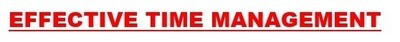 Digital eBook - Effective Time Management