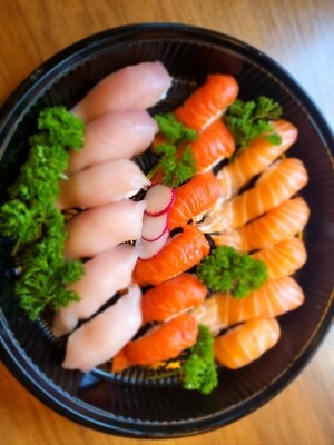 Tuna & Sockeye salmon nigiri 6 pcs