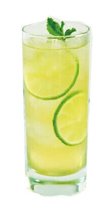 Ice Green Tea (Lime, Mint Syrup)