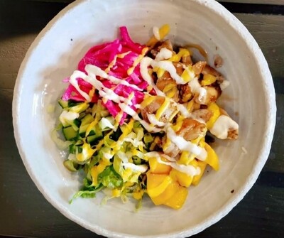 Gluten Free - Mango &amp; Chicken Poke