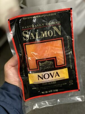 4 Oz All Natural Smoked Salmon (Homarus) 4 Oz All Natural Smoked Salmon (Homarus)
