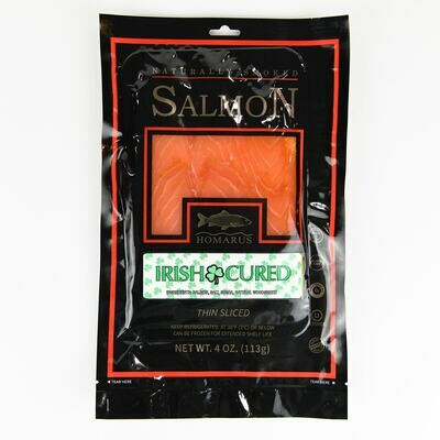4 Oz All Natural Irish Cured Salmon (Homarus) 4 Oz All Natural Irish Cured Salmon (Homarus)