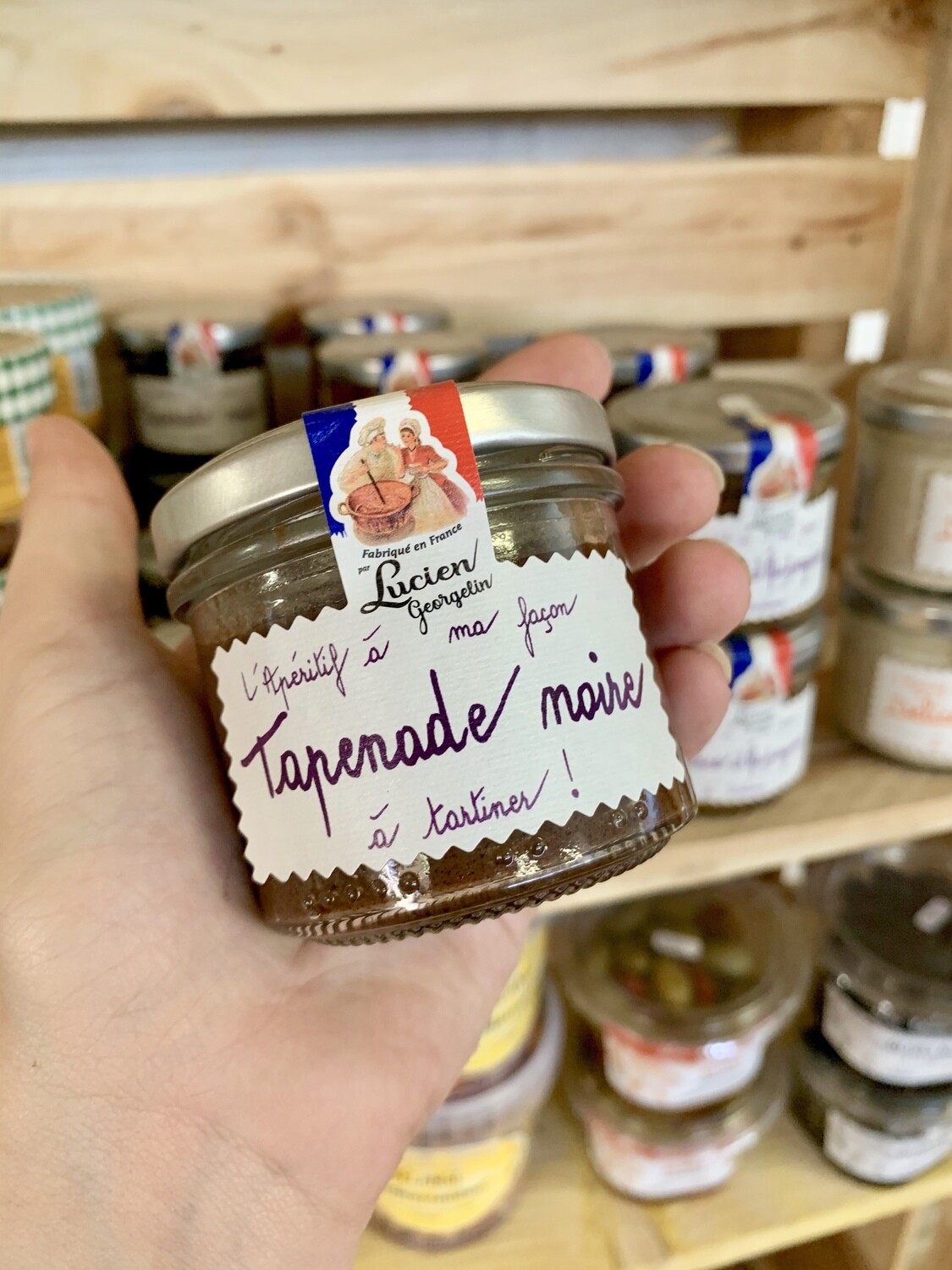 Tapenade noire à tartiner Tapenade noire à tartiner
