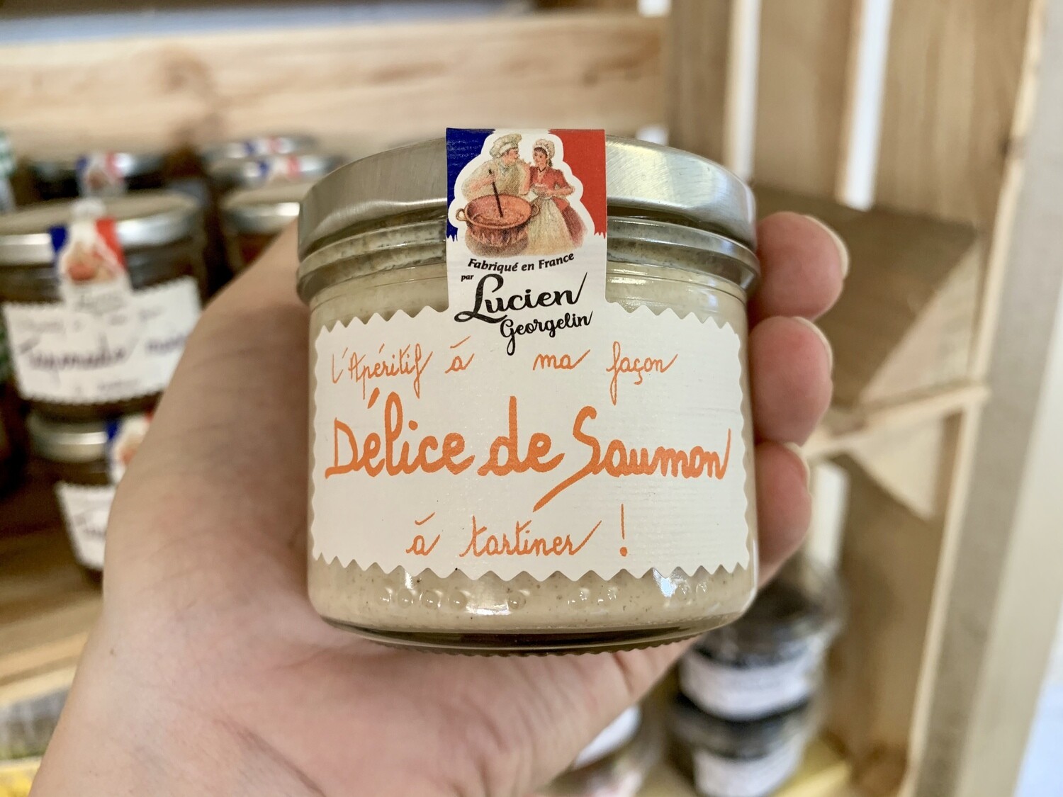 Délice de saumon à tartiner Délice de saumon à tartiner