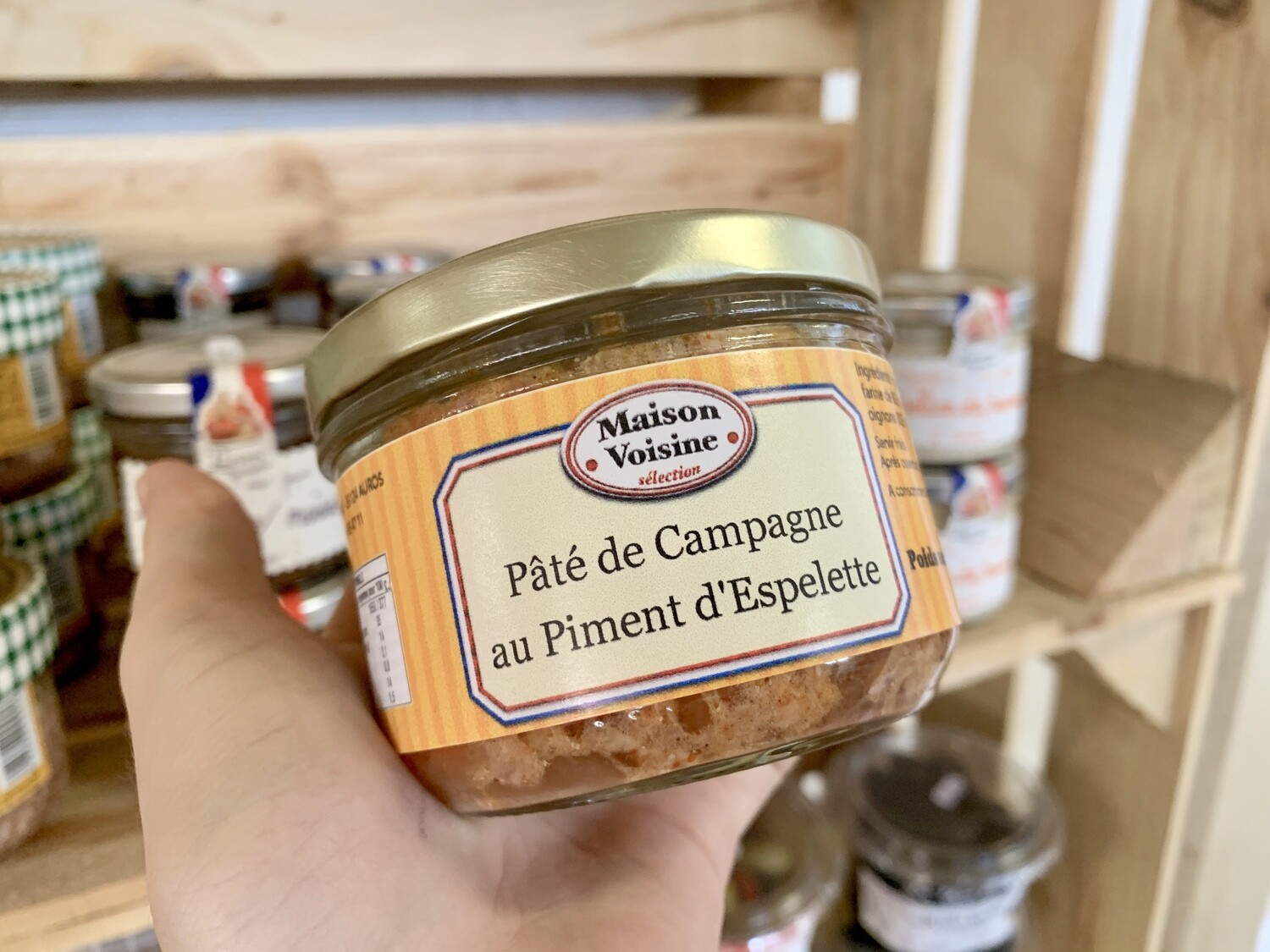 Pâté de campagne au Piment d'Espelette Pâté de campagne au Piment d'Espelette